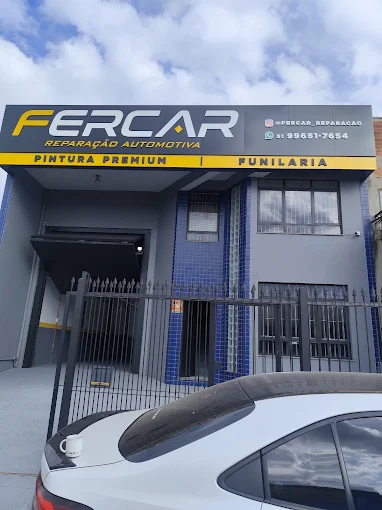 Fachada da Fercar Reparação Automotiva em Porto Alegre